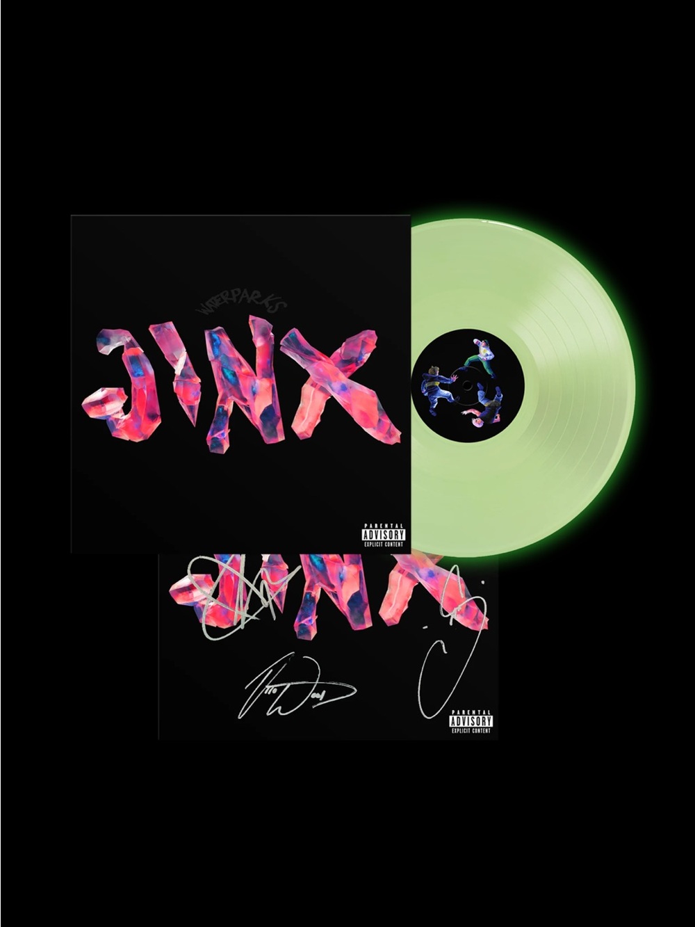 (Signed) JINX- Glow Green LP - D2C Exclusive #1
